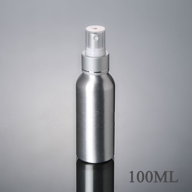 Cosmetic Bottle 30ML 50ML 100ML 120ML empty mist spray aluminum bottle