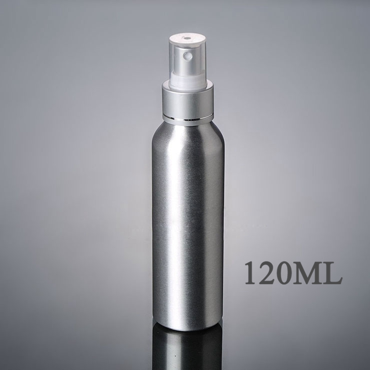 Cosmetic Bottle 30ML 50ML 100ML 120ML empty mist spray aluminum bottle