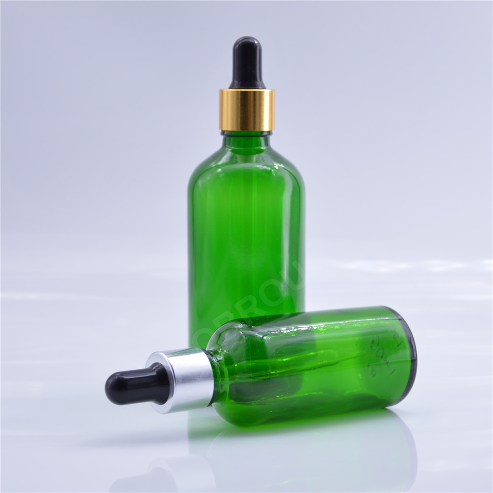 Cosmetic Bottle Packaging 5ml Small Glass Bottle 10ml 15ml 20ml 30ml Glass Dropper Bottles for Oil