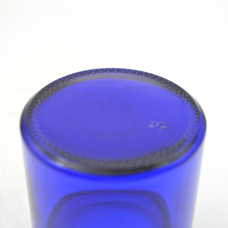 Cosmetic Container 120g Empty Glass Cobalt Blue Cream Jar For 120ml Skincare Jar Glass Cream Jar