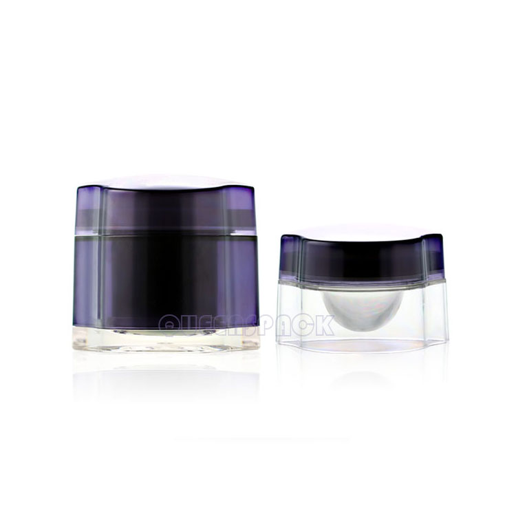 Cosmetic Container 15ML 50ML Packaging Cosmetics Luxury Cream Jar Wholesale Cream Jar 50ml