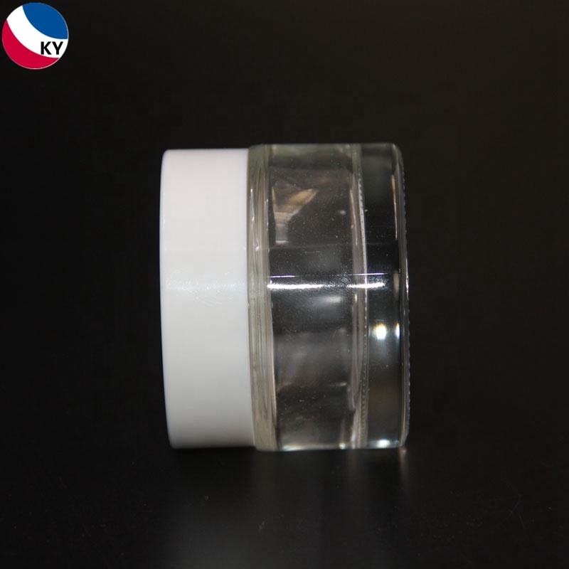 Cosmetic Container Oil Cream Glass Jar for Cosmetic 30 Ml Plastic Skin Care Cream