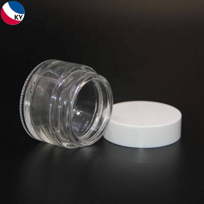 Cosmetic Container Oil Cream Glass Jar for Cosmetic 30 Ml Plastic Skin Care Cream