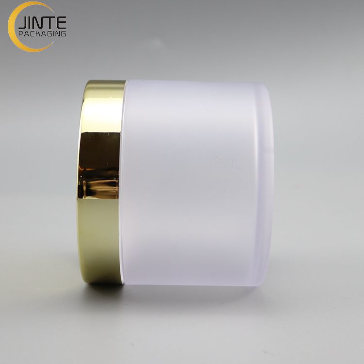 Cosmetic Container Packaging Plastic Jars Frosted Jar With The God Lid 8 oz  4oz 2oz 1oz  Body Scrub Jars Hair Cream Container