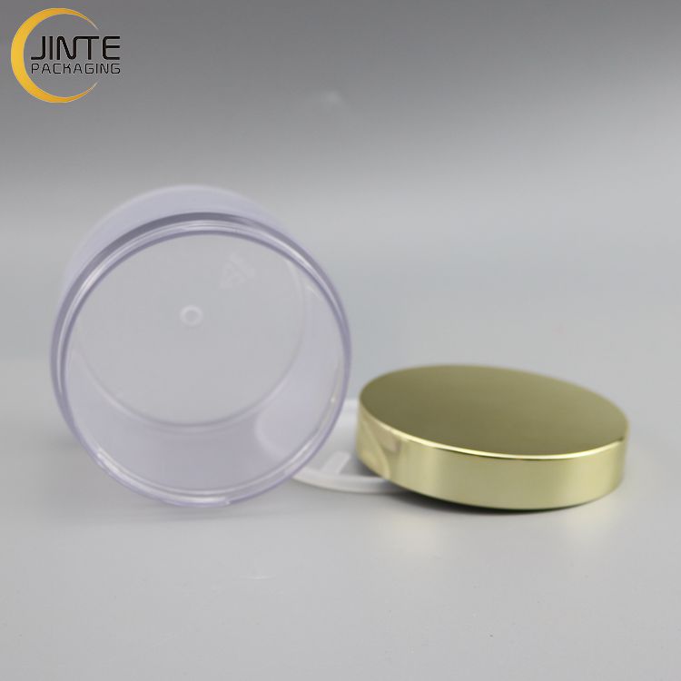 Cosmetic Container Packaging Plastic Jars Frosted Jar With The God Lid 8 oz 4oz 2oz 1oz Body Scrub Jars Hair Cream Container