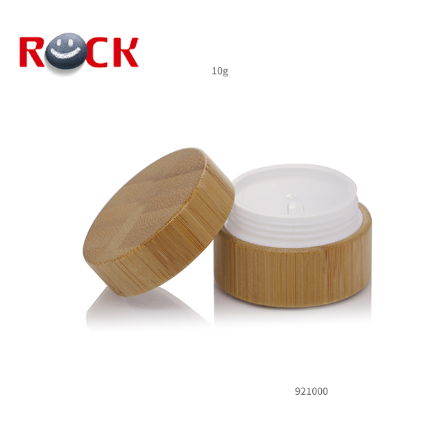 Cosmetic Containers 5g 10g 15g 20g 30g 50g 100g 120g 150g 200g 250g 300g Bamboo Cream Jar With PP Inner Bottle