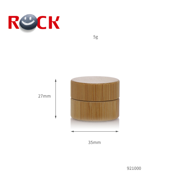 Cosmetic Containers 5g 10g 15g 20g 30g 50g 100g 120g 150g 200g 250g 300g Bamboo Cream Jar With PP Inner Bottle