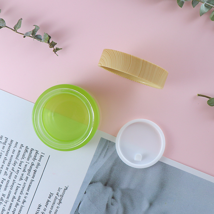 Cosmetic Containers 5g 10g 15g 20g 30g 50g Bamboo Cream Jar Bottle