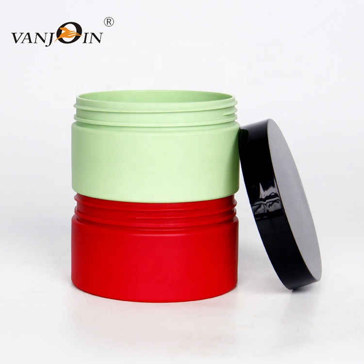Cosmetic Containers Empty Cream Jar Plastic Wide Mouth Packaging
