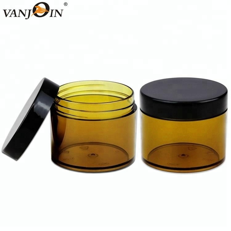 Cosmetic Containers Empty Cream Jar Plastic Wide Mouth Packaging