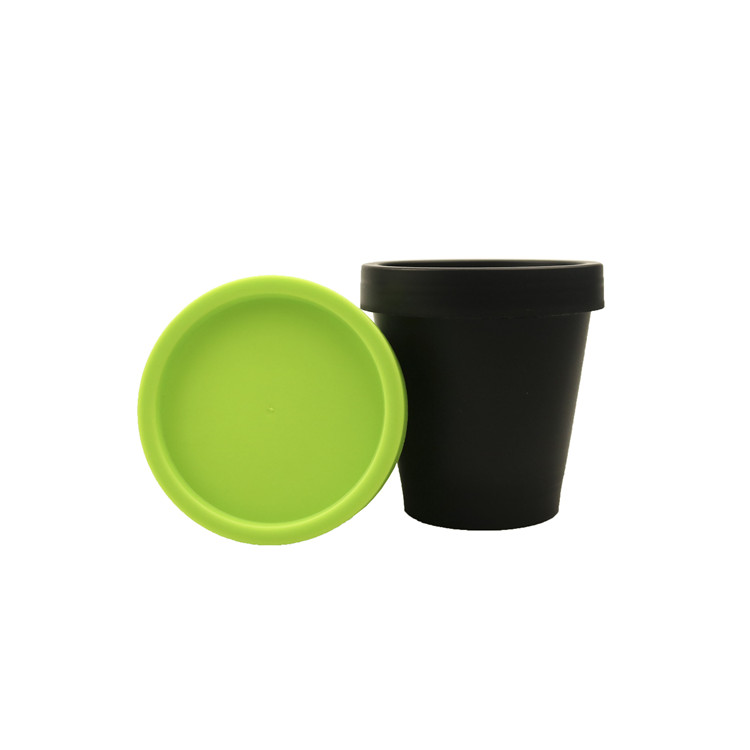 Cosmetic Containers Green yellow black red Single Wall PP Cream Jar Face Mask Bowl Bath Salt Hair Cream Cosmetic storage jar 3oz