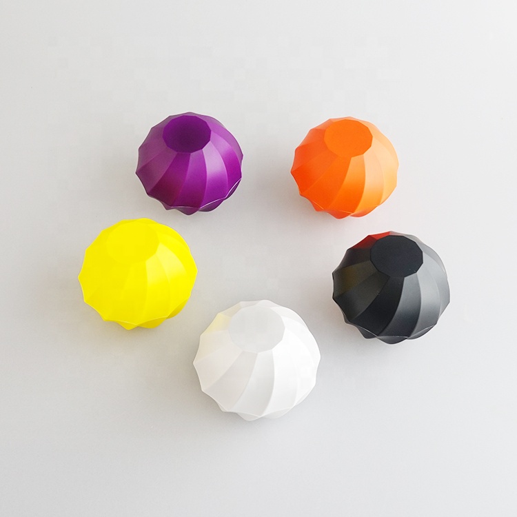 Cosmetic Containers Round Acrylic Jar Plastic Cosmetic Cream Jar For Skin Care Packaging
