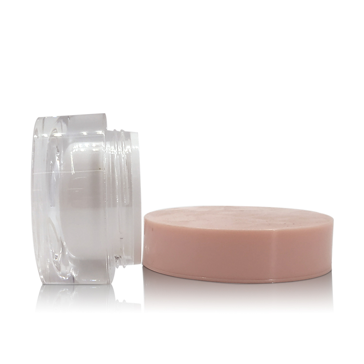 Cosmetic Containers Round Acrylic Jar Plastic Cosmetic cream Jars for Skin Care cosmetic jar 50g