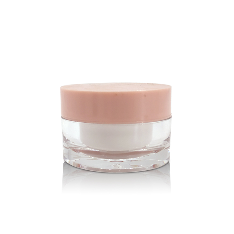 Cosmetic Containers Round Acrylic Jar Plastic Cosmetic cream Jars for Skin Care cosmetic jar 50g