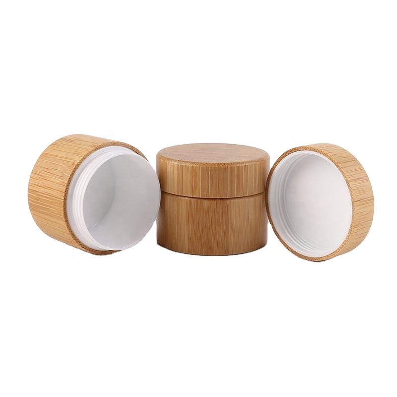 Cosmetic Cream 50G Bamboo Jar