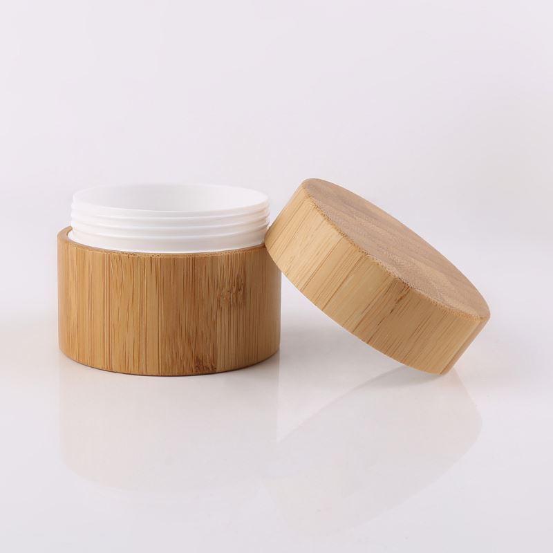 Cosmetic Cream 50G Bamboo Jar