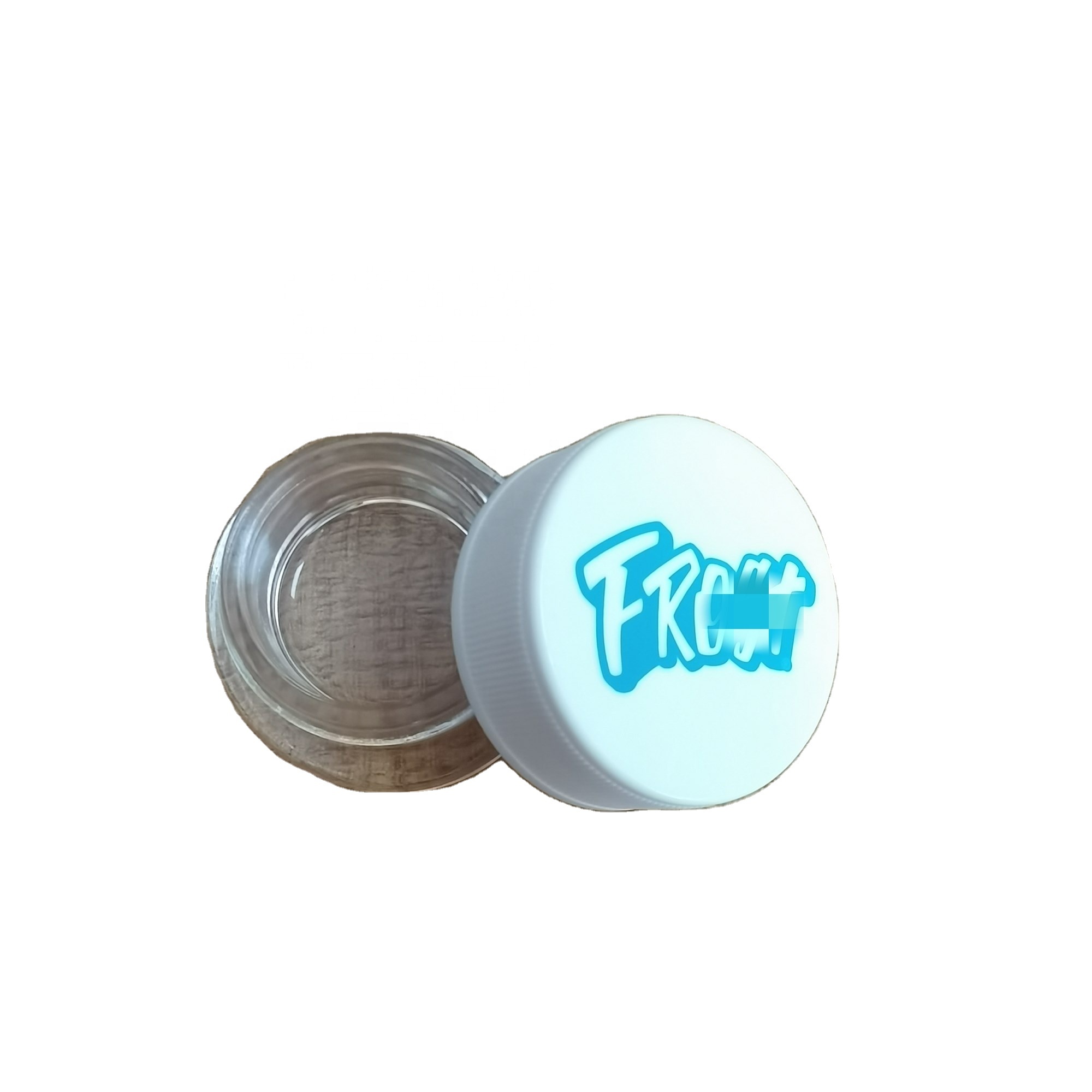 Cosmetic Cream Glass Jar Child Proof Glass Jar With Lid Custom Printing 9ml