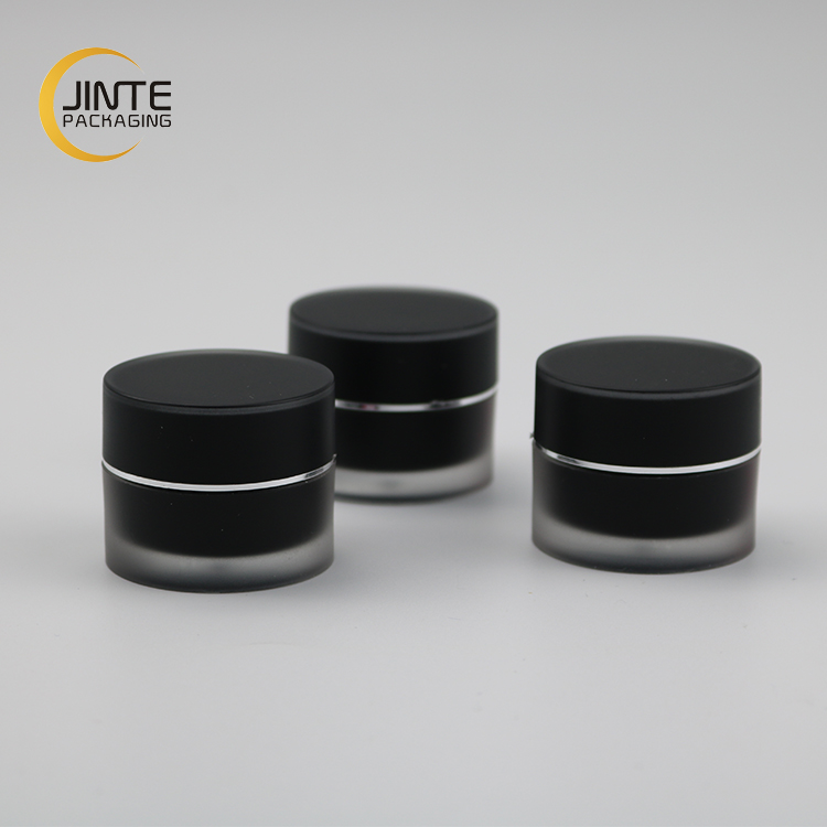 Cosmetic Empty Container Packaging OEM Various Color 5g Acrylic Cosmetic UV Nail Gel Jar