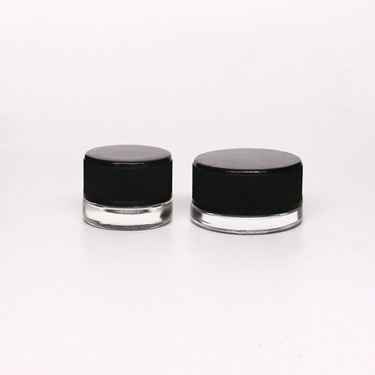 Cosmetic Eye Cream Glass Concentrate Jars with CR Lid