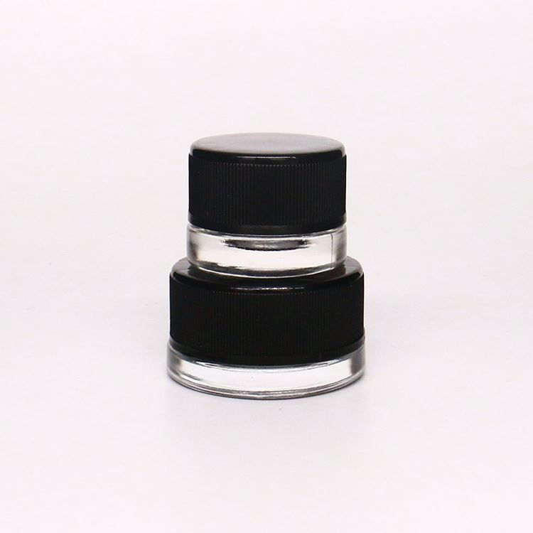 Cosmetic Eye Cream Glass Concentrate Jars with CR Lid