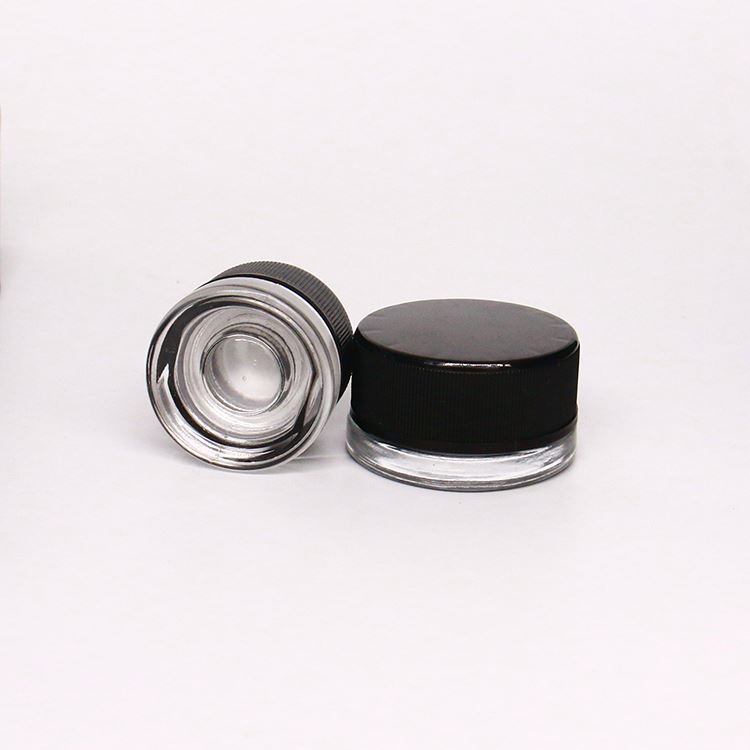 Cosmetic Eye Cream Glass Concentrate Jars with CR Lid