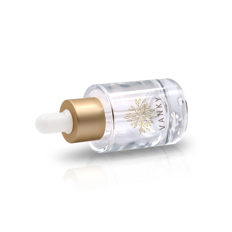 Cosmetic Face Serum Dropper Bottle with 30ml glass Dropper bottle