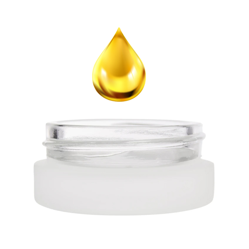 Cosmetic Frosted Glass Jars Wholesale