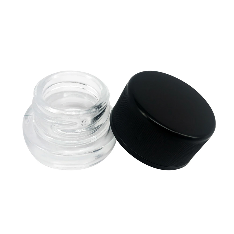 Cosmetic Frosted Glass Jars Wholesale