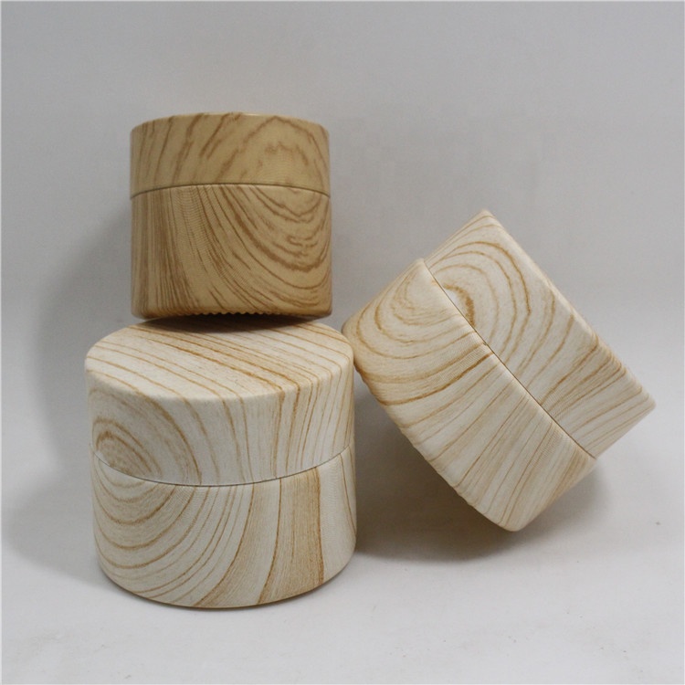 Cosmetic Glass Jar 15g 30g 50g 100g Packaging Container Water Transfer Printing