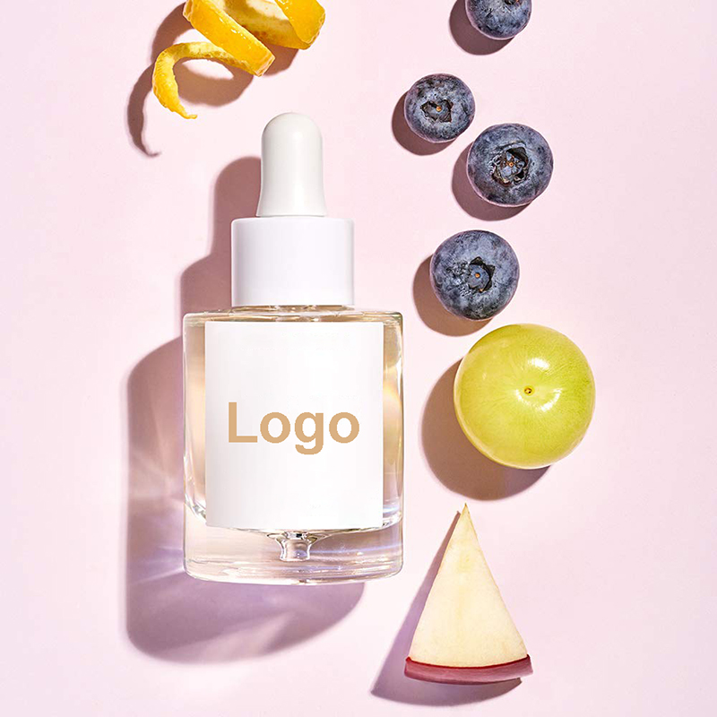 Cosmetic Hair Oil Serum Glass Pink Eye Dropper Tincture Bottle 30ml Gotero De Vidrio