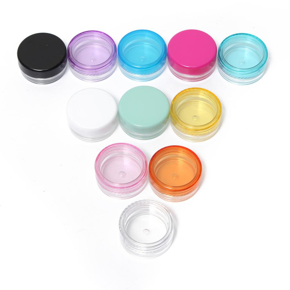 Cosmetic Jars Plastic Beauty Packaging Containers 10Gram 10ML