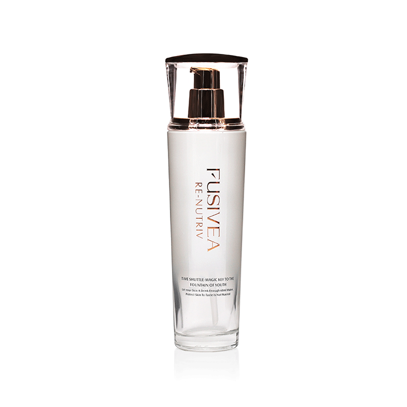 Cosmetic Luxury 30ml 100ml 120ml Glass Bottle Lotion Pump Bottle For Skin care