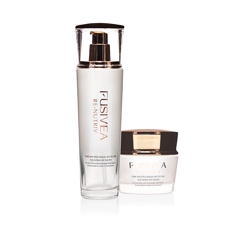 Cosmetic Luxury 30ml 100ml 120ml Glass Bottle Lotion Pump Bottle For Skin care