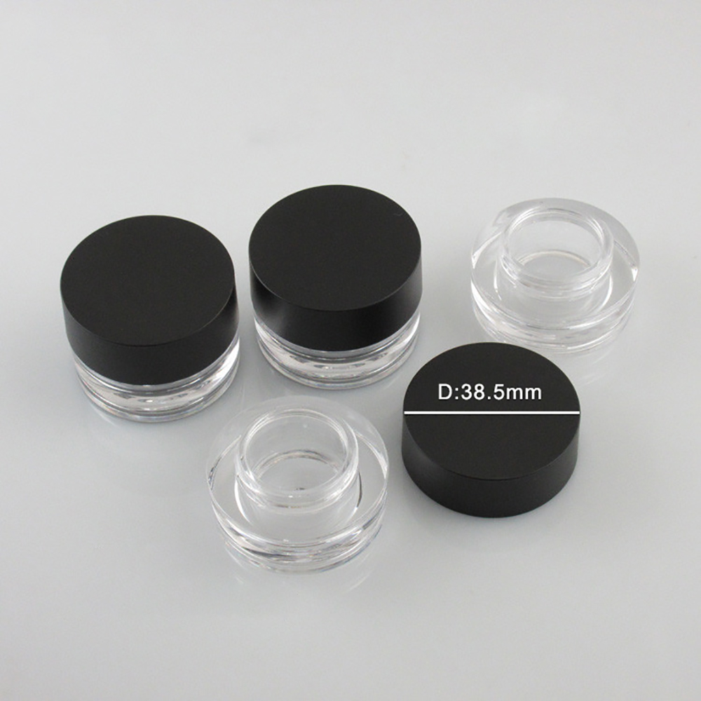 Cosmetic Makeup Packaging Loose Powder Box with Black Cap, makeup box packaging