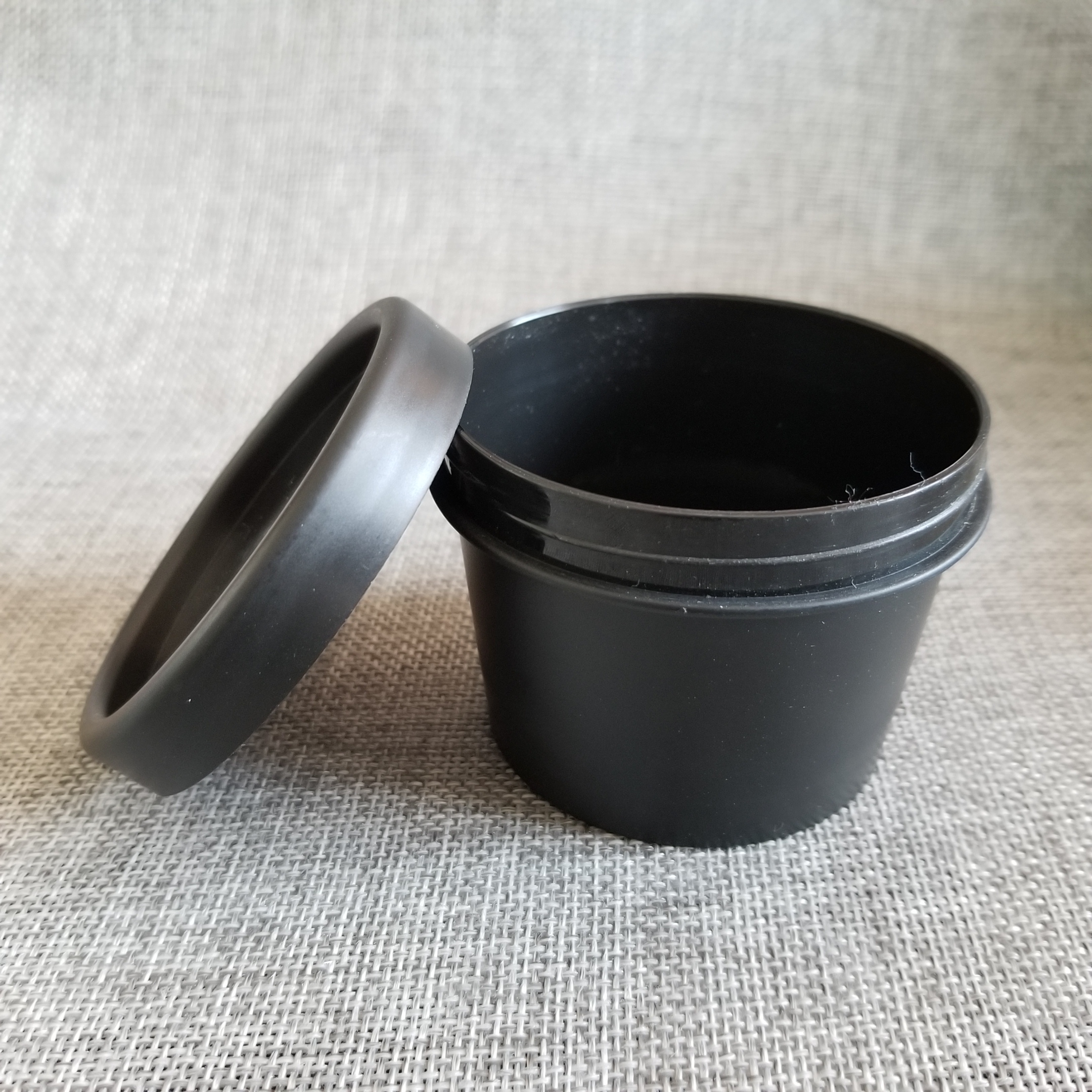 Cosmetic Ointment 50g 100g 200g White Black Green Yellow Pink Plastic Cream Jar