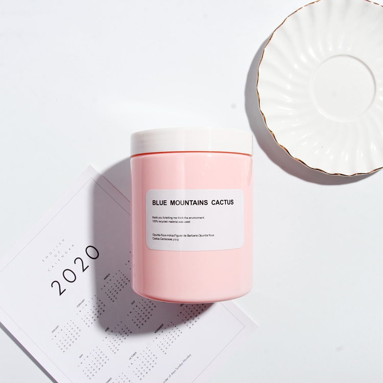 Cosmetic Ointment 50g 100g 200g White Black Green Yellow Pink Plastic Facial Cream Jar