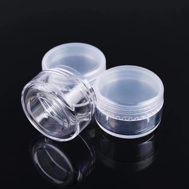 Cosmetic Package Mini 10g Jar Round Empty Plastic Cosmetic Containers