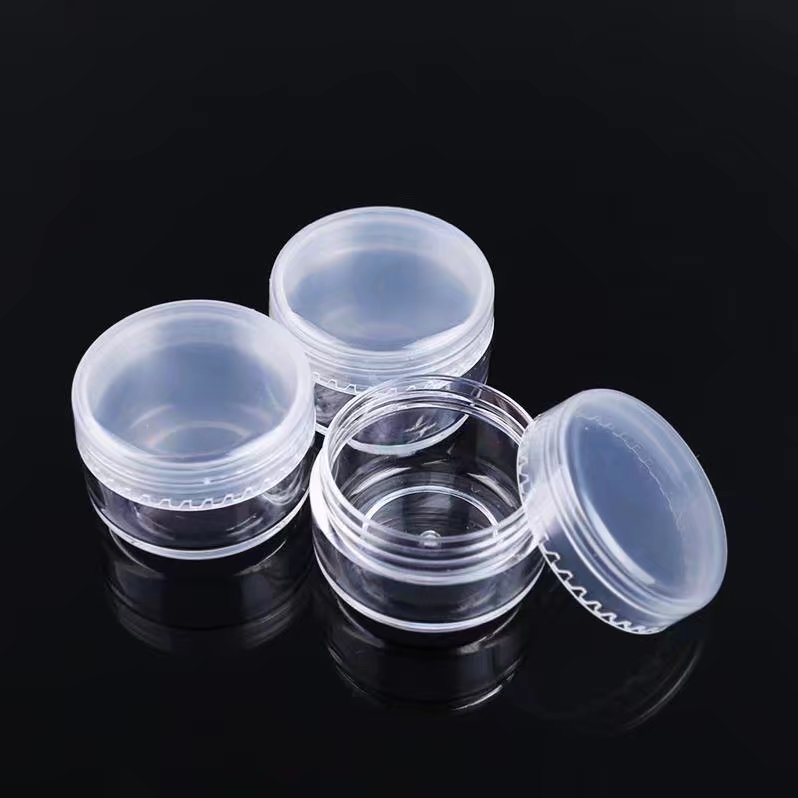 Cosmetic Package Mini 10g Jar Round Empty Plastic Cosmetic Containers