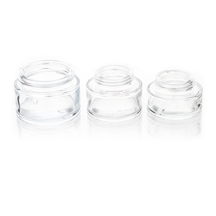Cosmetic Packaging 20g 30g 50g Skincare Body Cream Container Glass Cosmetic Jars