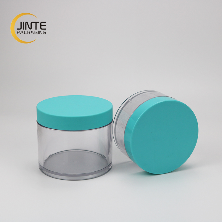 Cosmetic Packaging 250ml Soap Jar Plastic Empty Container for Cosmetic