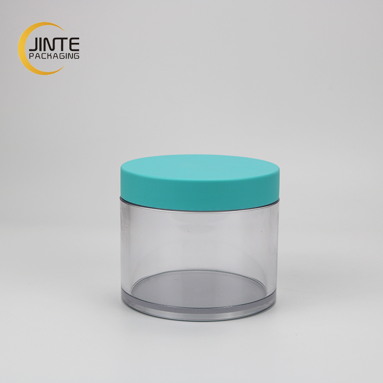 Cosmetic Packaging 250ml Soap Jar Plastic Empty Container for Cosmetic