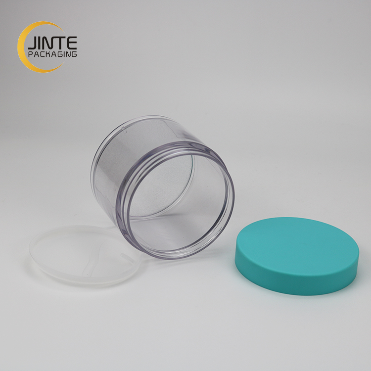 Cosmetic Packaging 250ml Soap Jar Plastic Empty Container for Cosmetic