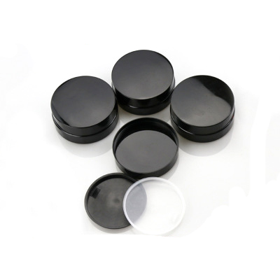 Cosmetic Packaging 30ml 50ml 100ml 200ml 250ml Cream Jar Amber Plastic PET Container with lid