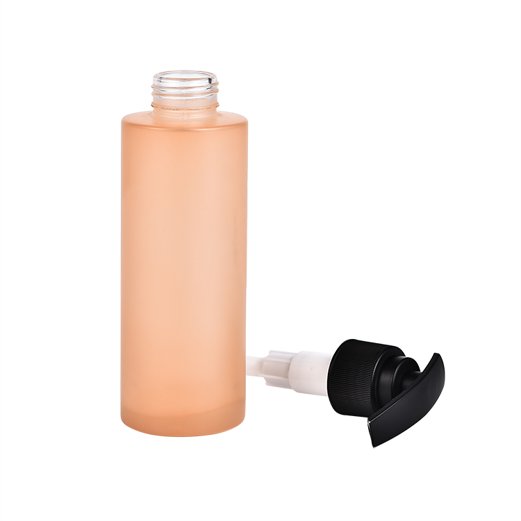 Cosmetic Packaging 40ml 60ml 100ml 120ml Clear Frosted Customized Color Skincare Liquid/Lotion glass bottle