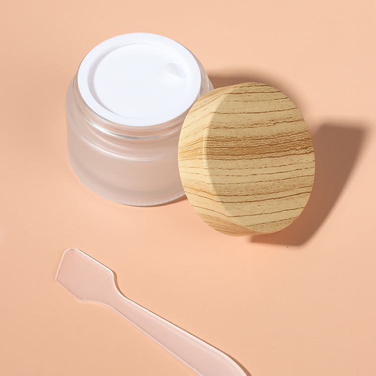 Cosmetic Packaging 5g 10g 15g 30g 50g 100g Frosted Glass Jars and Bottles