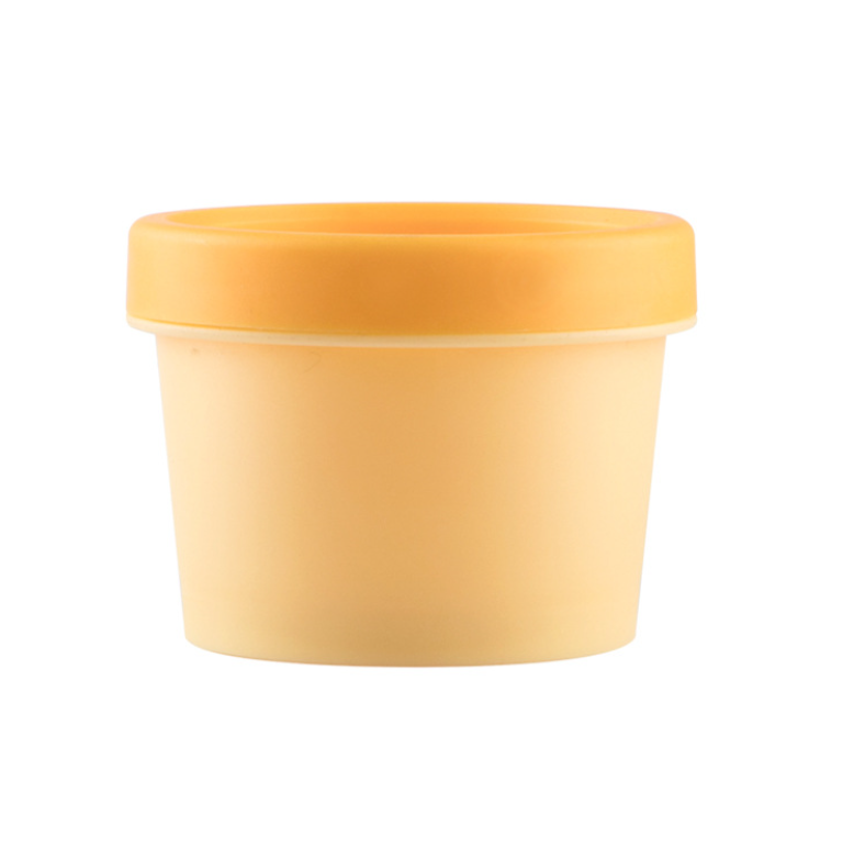 Cosmetic Packaging Facial Scrub 50g 100g Empty Colorful Plastic PP Cosmetic Cream Jar Plastic Cream Jar for Face Cream