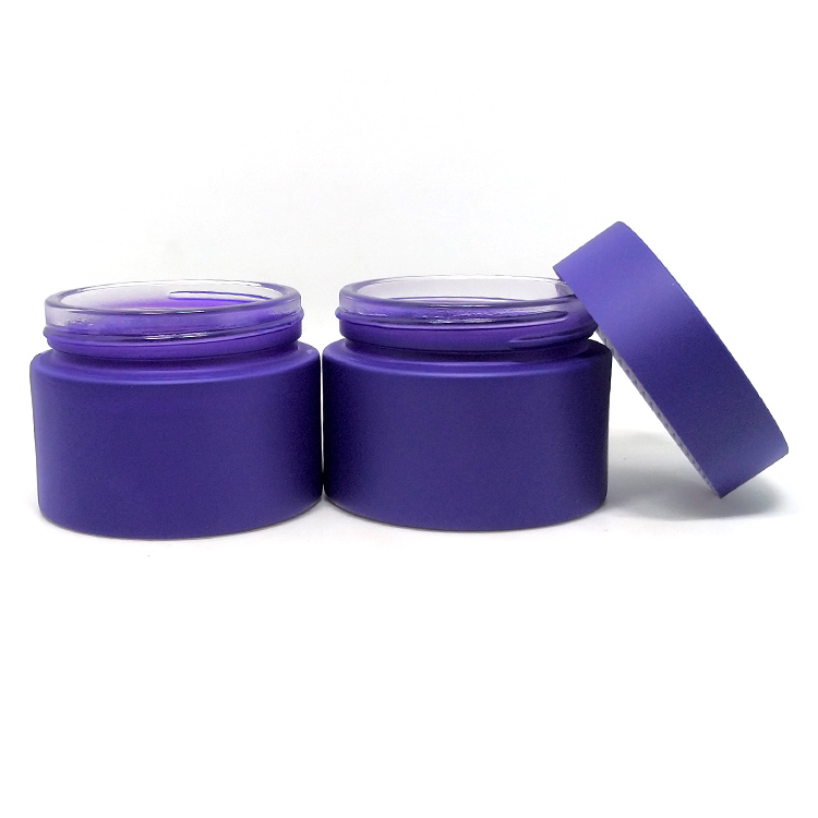 Cosmetic Packaging glass jar 30ml 50g pot empty container for Cream