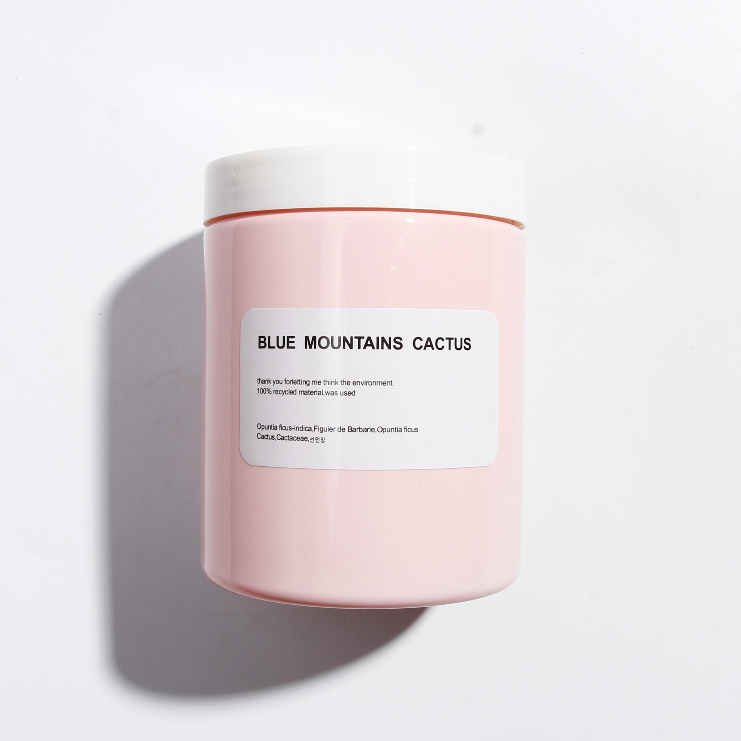 Cosmetic Pink packaging container Jars