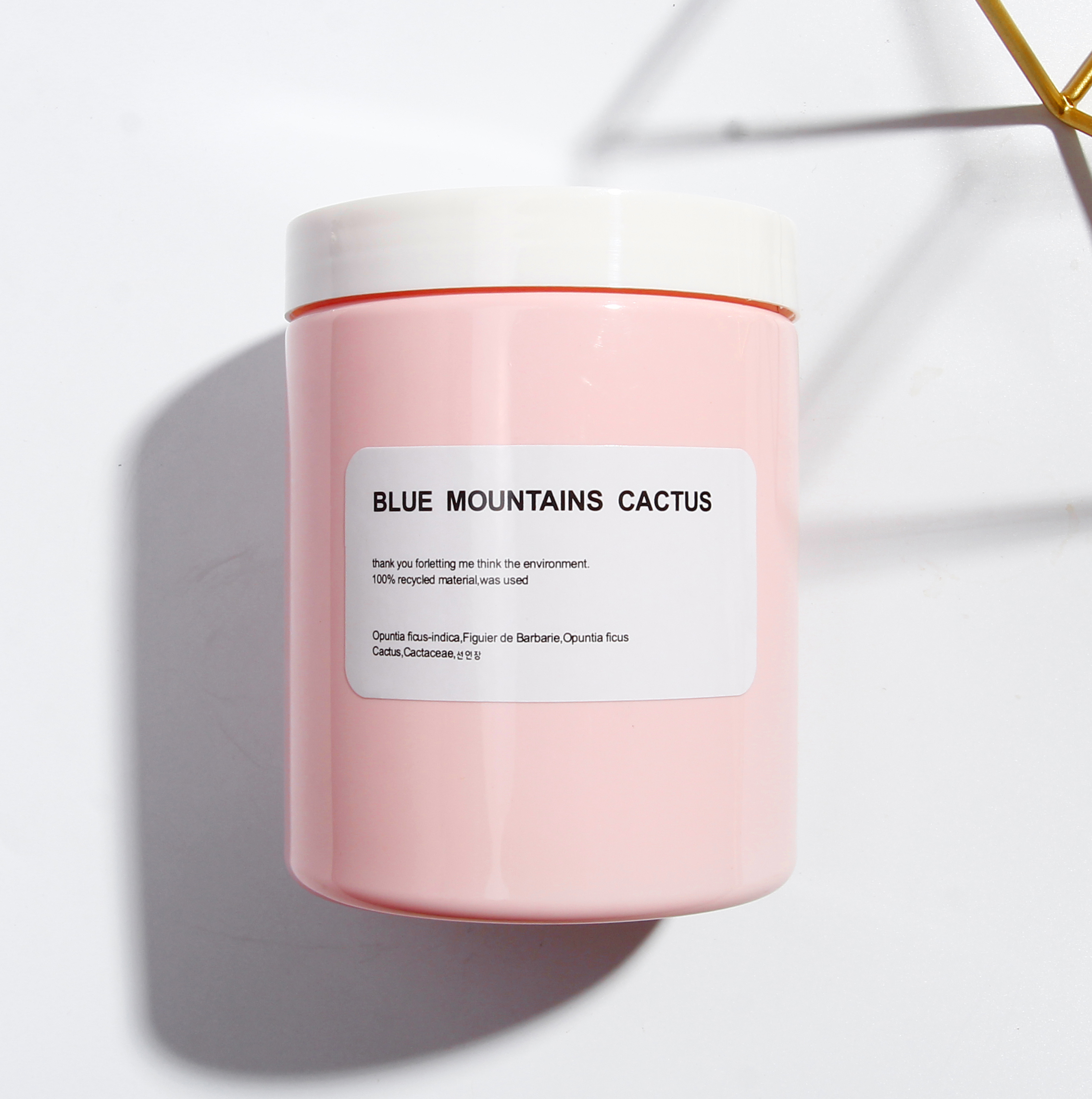 Cosmetic Pink packaging container Jars