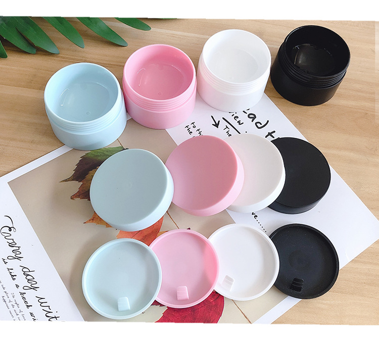 Cosmetic Plastic 8oz Empty Hair Lip Scrub Body Butter Jars Cream Containers